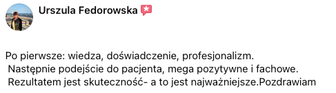opinia pacjenta 2 - fizjoterapeuta katowice