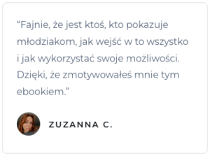 opinia nr 2 ebooka jak zaczac fizjoterapie