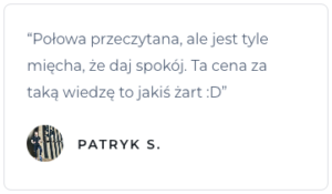 opinia nr 5 ebooka jak zaczac fizjoterapie